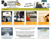 Tablet Screenshot of bbdrivingschool.com